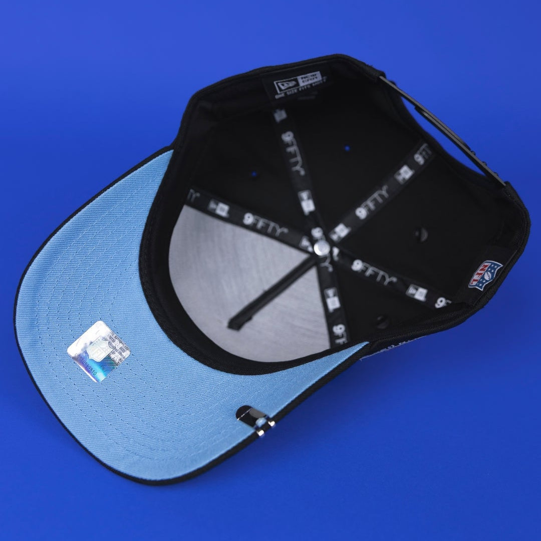 NEW ERA 9FIFTY A-FRAME BLACK LAS VEGAS RAIDERS SNAPBACK W/ PRO BOWL SIDE PATCH