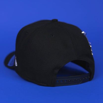 NEW ERA 9FIFTY A-FRAME BLACK NEW YORK YANKEES SNAPBACK W/ SUBWAY SERIES SIDE PATCH