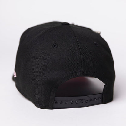 NEW ERA EXCLUSIVE 9FIFTY BLACK CHICAGO WHITE SOX SNAPBACK W/ 2005 WORLD SERIES SIDE PATCH
