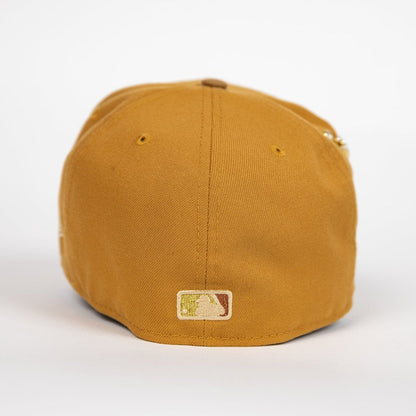 NEW ERA EXCLUSIVE 59FIFTY BRONZE LOS ANGELES DODGERS "CITY OF ANGELS" W/ VIVA LOS DODGERS SIDE PATCH
