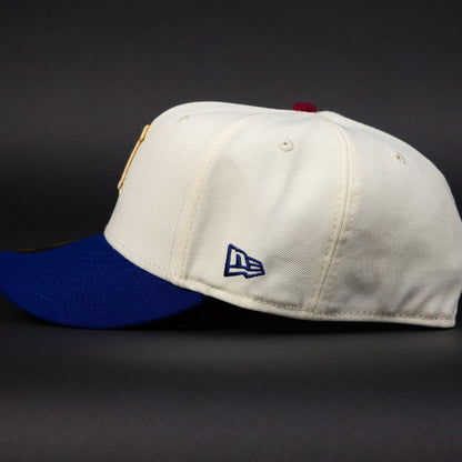NEW ERA EXCLUSIVE 59FIFTY CHROME/ BLUE DETROIT TIGERS W/ ALL STAR GAME SIDE PATCH