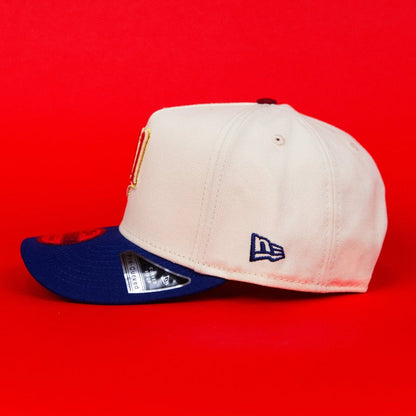 NEW ERA 9FIFTY A-FRAME CHROME/ BLUE MINNESOTA TWINS SNAPBACK W/ 25TH ANNIVERSARY SIDE PATCH