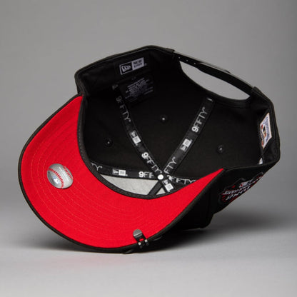 NEW ERA 9FIFTY A-FRAME BLACK HOUSTON ASTROS SNAPBACK W/ 1986 ALL STAR GAME SIDE PATCH