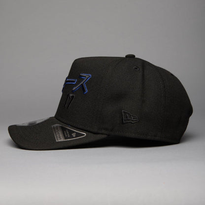 NEW ERA 9FIFTY A-FRAME BLACKED OUT LOS ANGELES DODGERS JAPANESE SCRIPT W/ SHOHEI OHTANI 50-50 CLUB SIDE PATCH