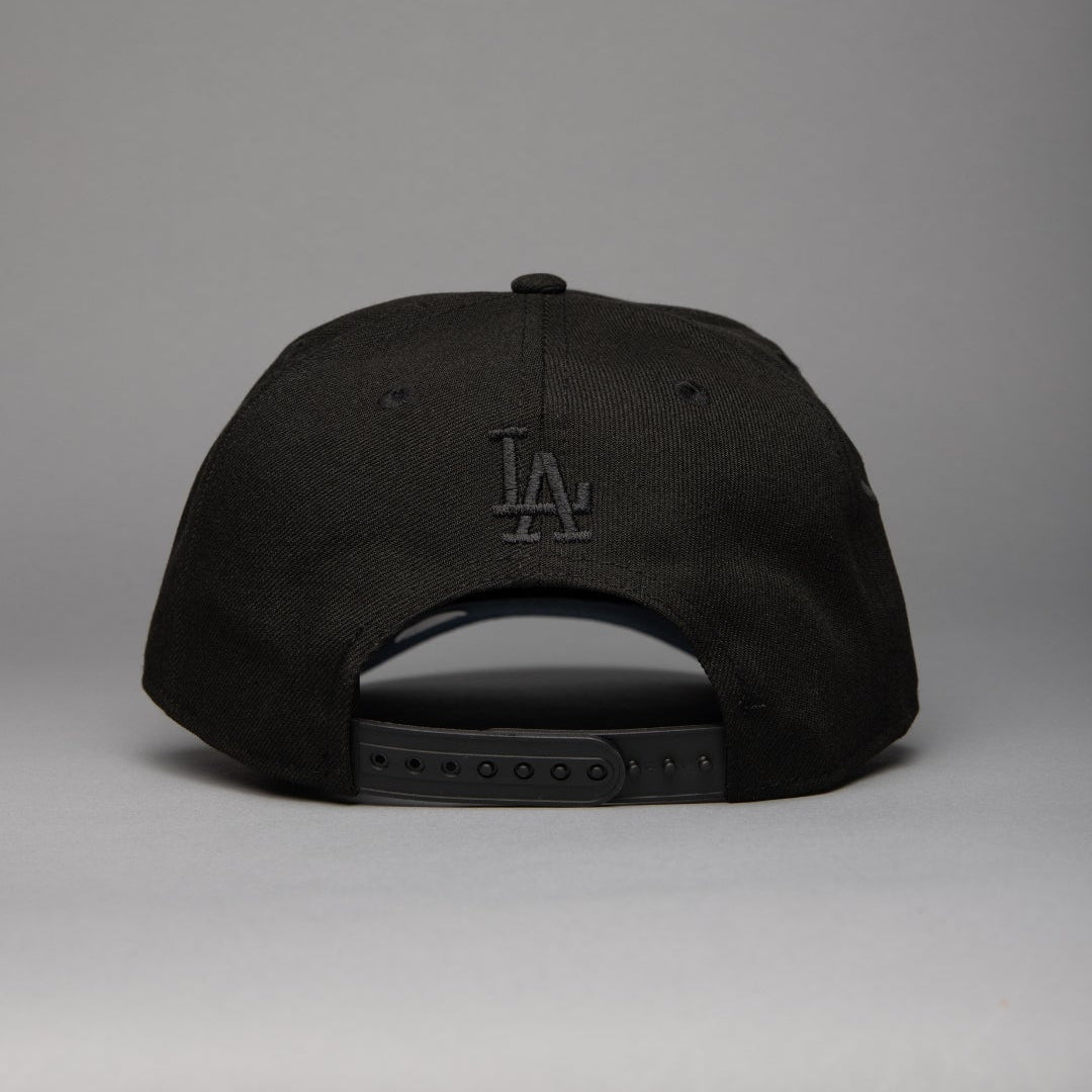 NEW ERA 9FIFTY A-FRAME BLACK LOS ANGELES DODGERS JAPANESE SCRIPT W/ SHOHEI OHTANI 50-50 CLUB SIDE PATCH