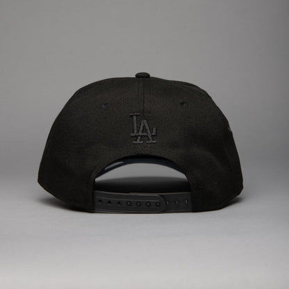 NEW ERA 9FIFTY A-FRAME BLACK LOS ANGELES DODGERS JAPANESE SCRIPT W/ SHOHEI OHTANI 50-50 CLUB SIDE PATCH