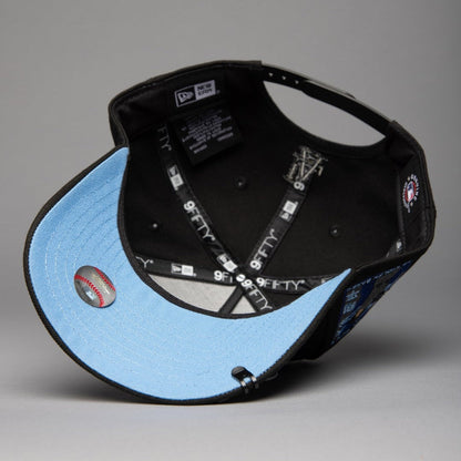 NEW ERA 9FIFTY A-FRAME BLACK LOS ANGELES DODGERS JAPANESE SCRIPT W/ SHOHEI OHTANI 50-50 CLUB SIDE PATCH