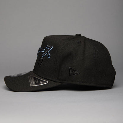 NEW ERA 9FIFTY A-FRAME BLACKED OUT LOS ANGELES DODGERS JAPANESE SCRIPT W/ SHOHEI OHTANI 50-50 CLUB SIDE PATCH