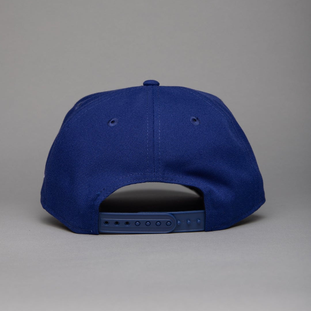NEW ERA 9FIFTY A-FRAME BLUE LOS ANGELES DODGERS W/ 60TH ANNIVERSARY SIDE PATCH