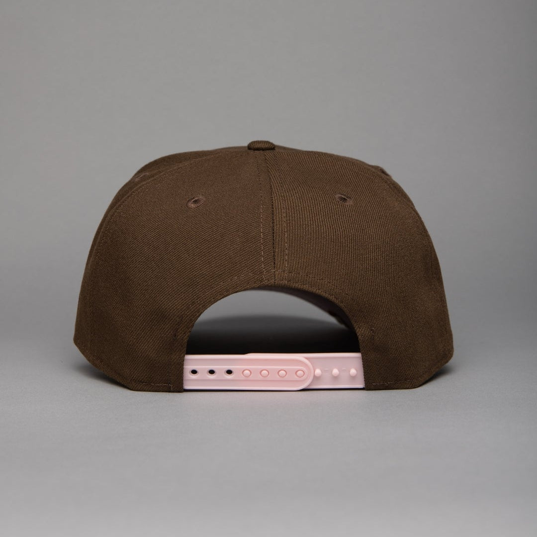 NEW ERA 9FIFTY A-FRAME BROWN ARIZONA DIAMONDBACKS SNAPBACK W/ 1998 INAUGURAL SEASON SIDE PATCH