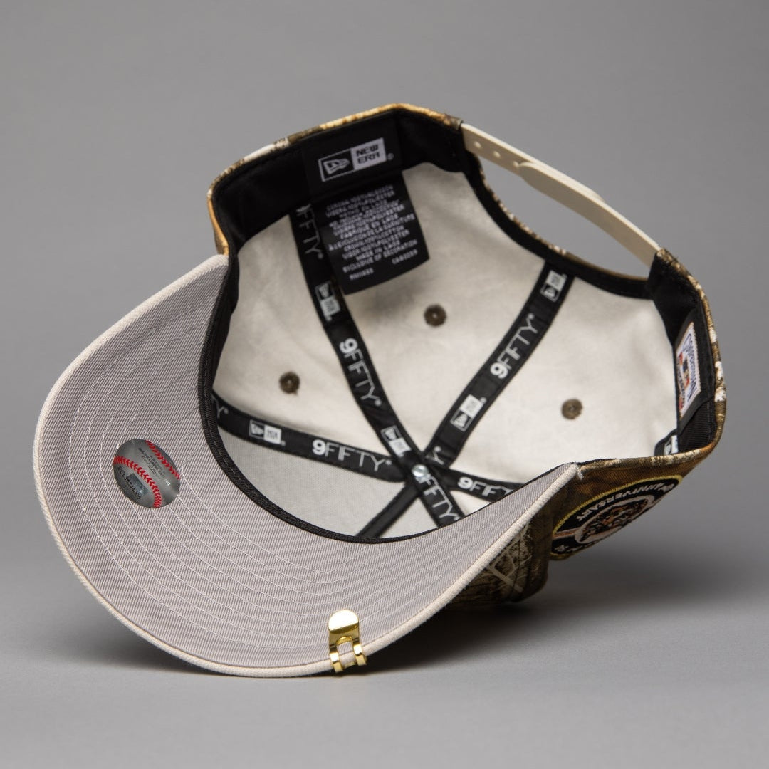 NEW ERA 9FIFTY A-FRAME REALTREE DETROIT TIGERS W/ 40TH ANNIVERSARY SIDE PATCH