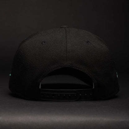 NEW ERA 9FIFTY A-FRAME BLACK CHICAGO WHITE SOX SNAPBACK W/ ALL STAR GAME SIDE PATCH