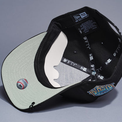 NEW ERA 9FIFTY A-FRAME BLACK SAN DIEGO PADRES SNAPBACK W/ ALL STAR GAME SIDE PATCH