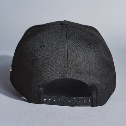 NEW ERA 9FIFTY A-FRAME BLACK LOS ANGELES DODGERS SNAPBACK W/ SHOHEI OHTANI SIDE PATCH