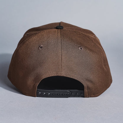 NEW ERA 9FIFTY A-FRAME BROWN/BLACK LOS ANGELES DODGERS "SHOHEI OHTANI" SCRIPT W/ LA LOGO SIDE PATCH