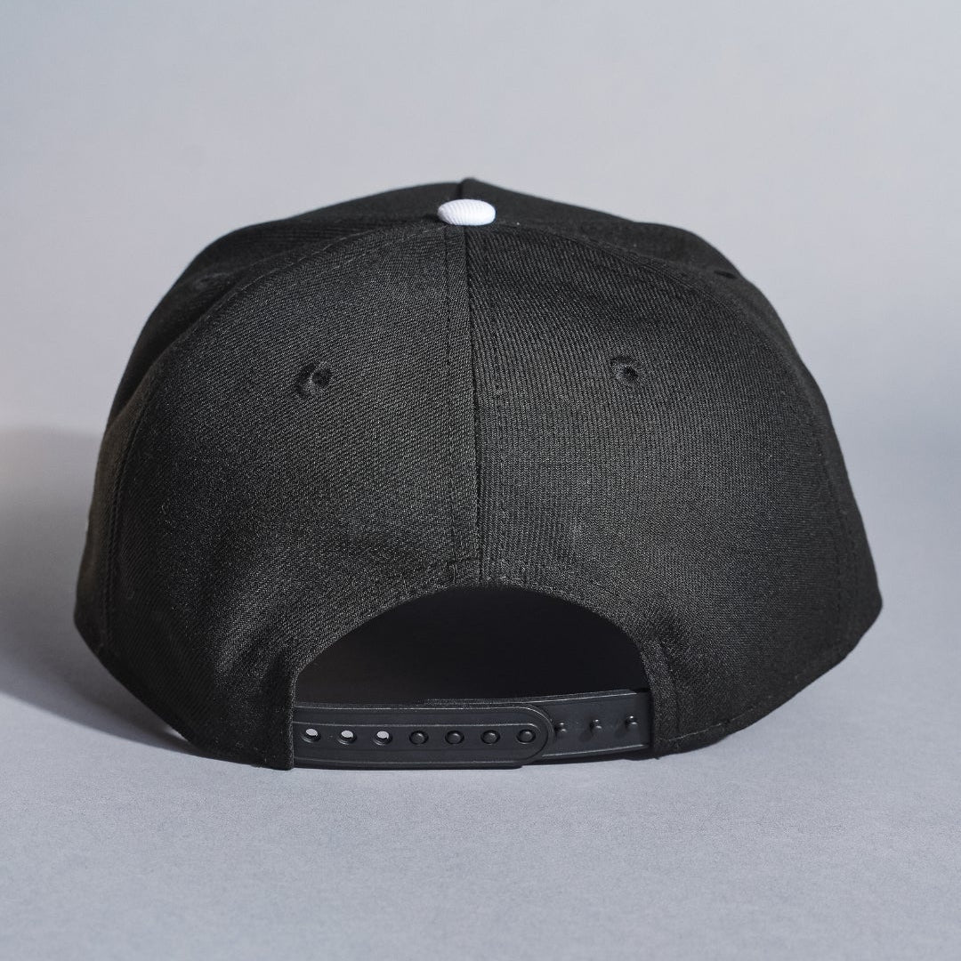 NEW ERA 9FIFTY A-FRAME BLACK LOS ANGELES DODGERS "SHOHEI OHTANI" SCRIPT W/ LA LOGO SIDE PATCH