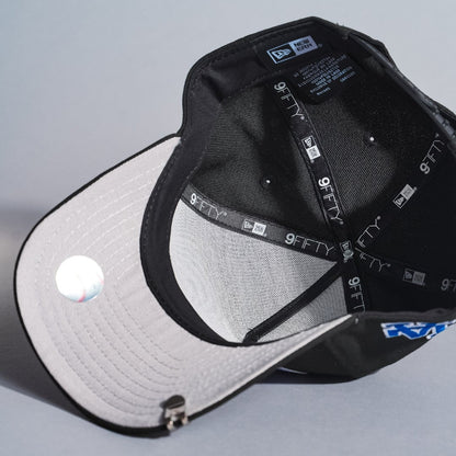 NEW ERA 9FIFTY A-FRAME BLACK LOS ANGELES DODGERS "SHOHEI OHTANI" SCRIPT W/ LA LOGO SIDE PATCH