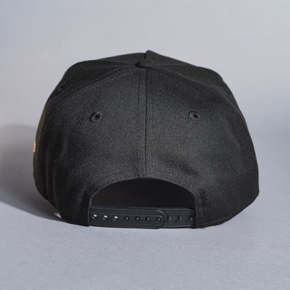 NEW ERA 9FIFTY A-FRAME BLACK TORONTO BLUE JAYS SNAPBACK W/ 1996 WORLD SERIES SIDE PATCH