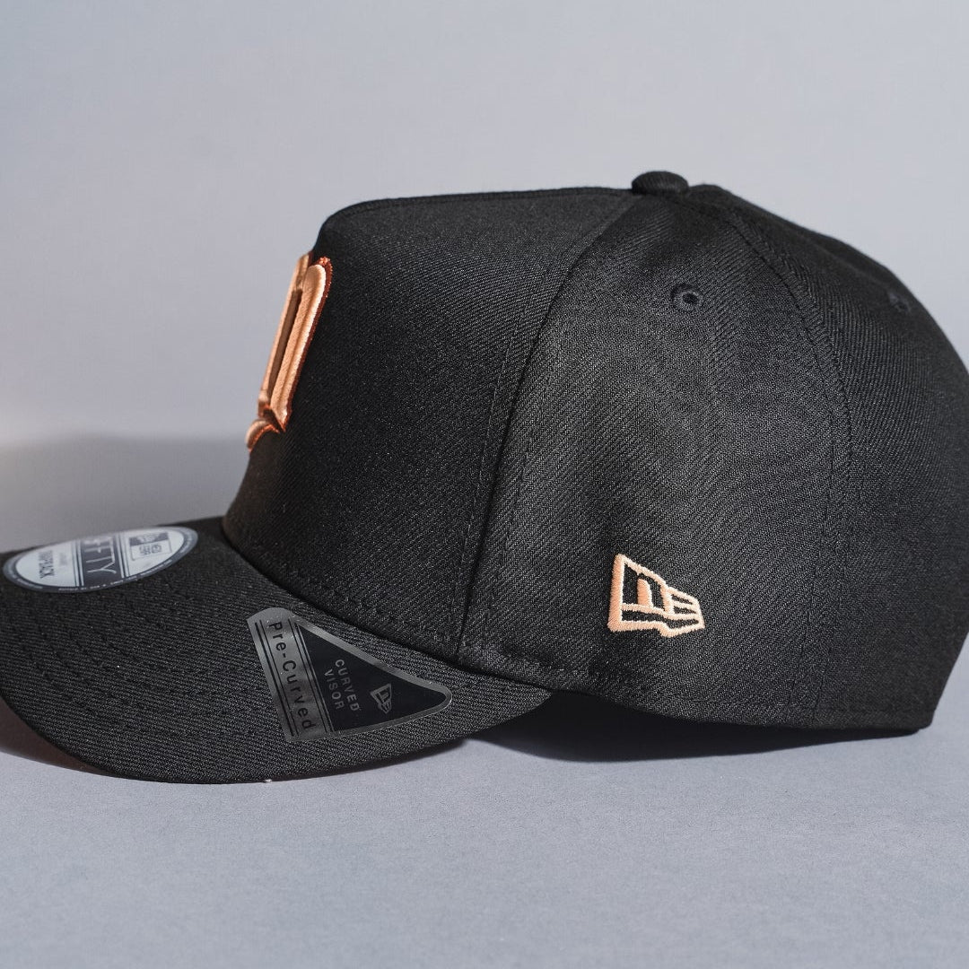 NEW ERA 9FIFTY A-FRAME BLACK MINNESOTA TWINS SNAPBACK W/ ALL STAR GAME SIDE PATCH