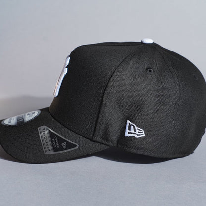 NEW ERA 9FIFTY A-FRAME BLACK NEW YORK YANKEES SNAPBACK W/ YANKEE STADIUM SIDE PATCH