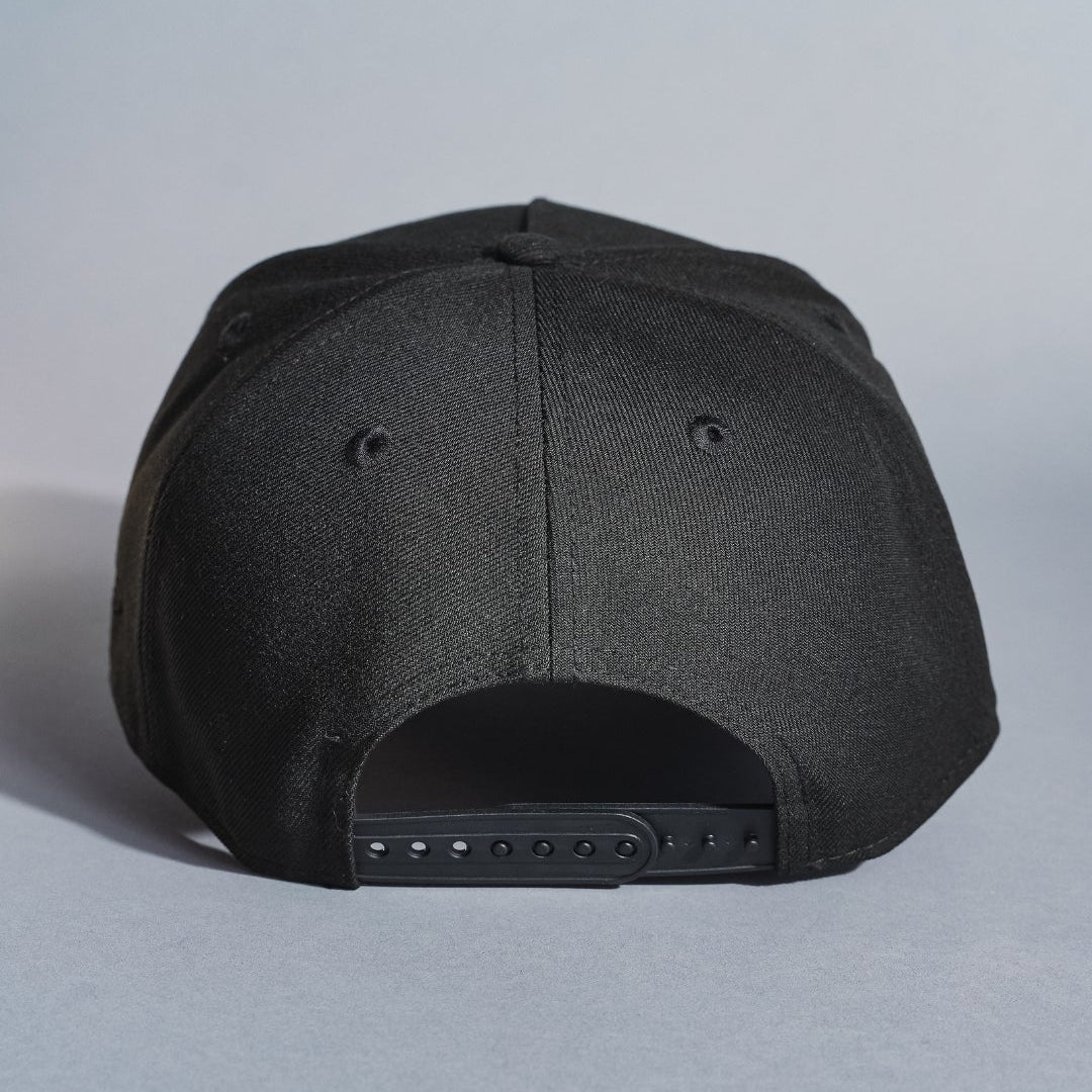 NEW ERA 9FIFTY A-FRAME BLACK TORONTO BLUE JAYS SNAPBACK W/ 1992 WORLD SERIES SIDE PATCH