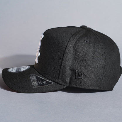NEW ERA 9FIFTY A-FRAME BLACK CHICAGO WHITE SOX SNAPBACK W/ 2003 ALL STAR GAME SIDE PATCH