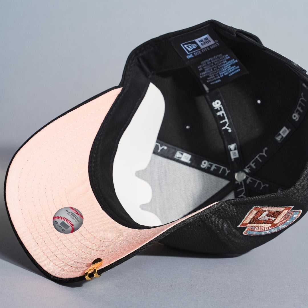 NEW ERA 9FIFTY A-FRAME BLACK CHICAGO WHITE SOX SNAPBACK W/ 1950 SIDE PATCH
