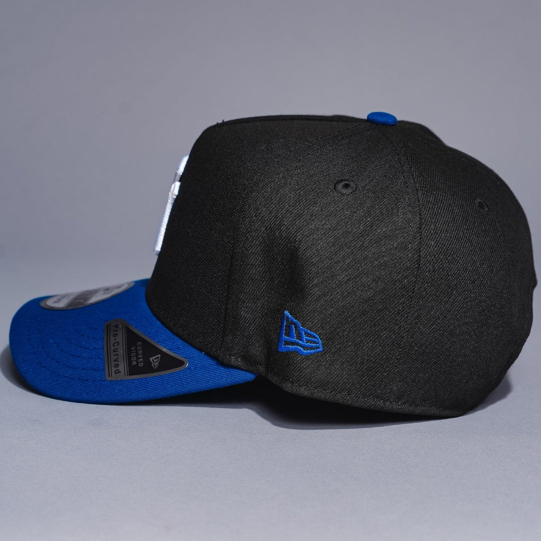 NEW ERA 9FIFTY A-FRAME BLACK/BLUE NEW YORK YANKEES SNAPBACK W/1996 WORLD SERIES SIDE PATCH