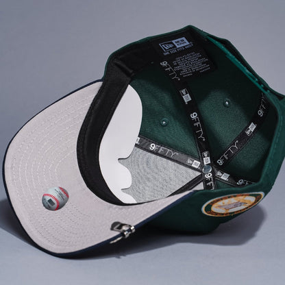 NEW ERA 9FIFTY A-FRAME FOREST GREEN/NAVY DETROIT TIGERS SNAPBACK W/ ALL STAR GAME SIDE PATCH
