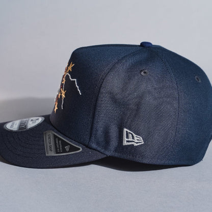 NEW ERA 9FIFTY A-FRAME DARK NAVY LOS ANGELES DODGERS SNAPBACK W/ 1984 OLYMPIC SIDE PATCH