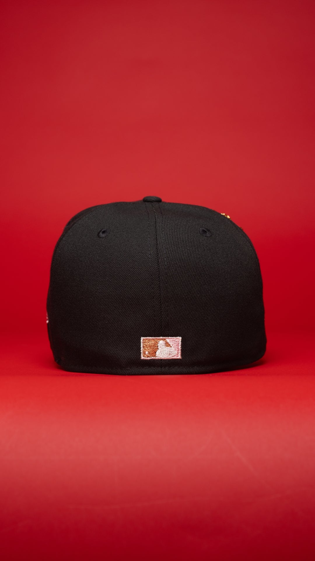 NEW ERA EXCLUSIVE 59FIFTY BLACK LOS ANGELES DODGERS W/ GOLD ROSE + 1981 WORLD SERIES SIDE PATCH