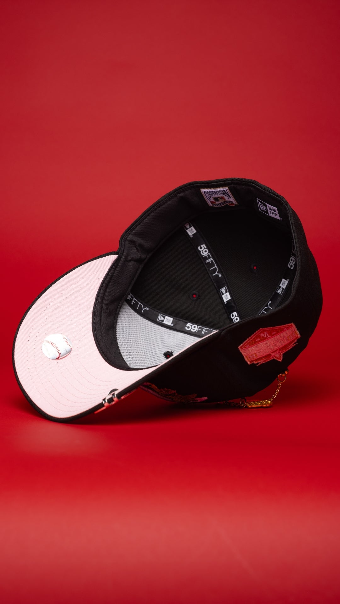 NEW ERA EXCLUSIVE 59FIFTY BLACK LOS ANGELES DODGERS "CITY OF ANGELS" W/ WORLD CHAMPIONS SIDE PATCH