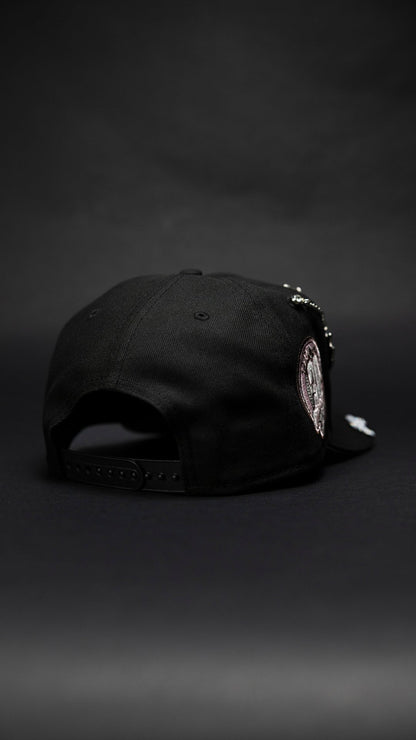 NEW ERA EXCLUSIVE 9FIFTY BLACK TORONTO BLUE JAYS SNAPBACK W/ 30TH SEASON SIDE PATCH