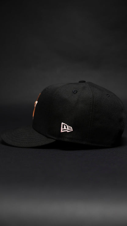 NEW ERA EXCLUSIVE 9FIFTY BLACK HOUSTON ASTROS SNAPBACK W/ 2000 INAUGURAL SEASON SIDE PATCH