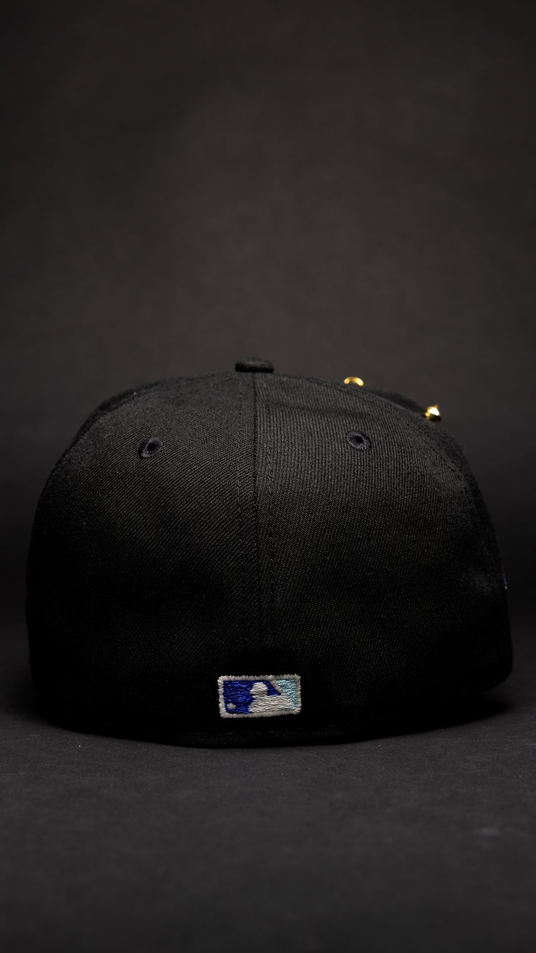 NEW ERA EXCLUSIVE 59FIFTY BLACK ATLANTA BRAVES W/ ALL STAR GAME SIDE PATCH