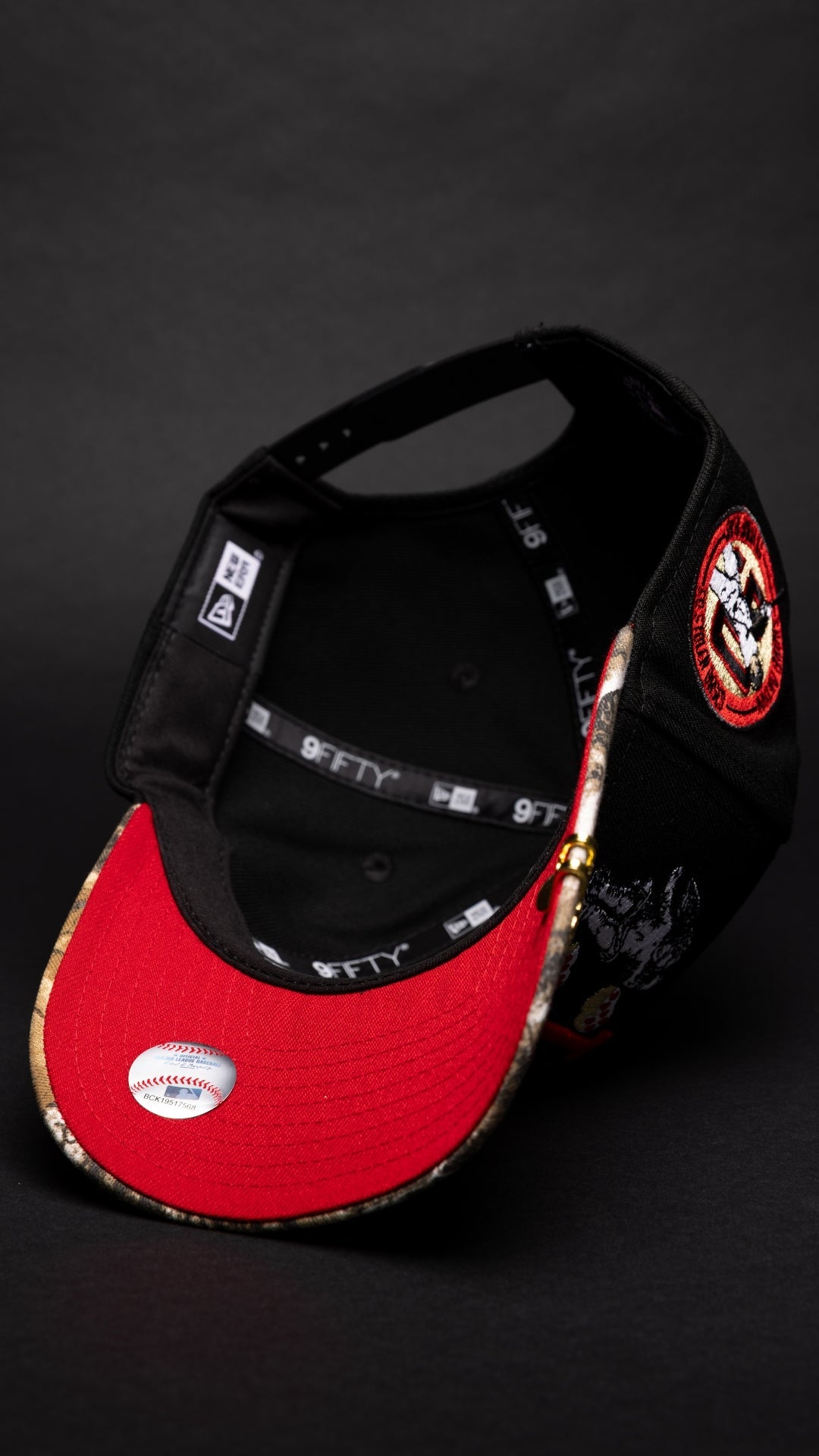 NEW ERA 9FIFTY A-FRAME BLACK/REALTREE LOS ANGELES DODGERS "HEAVENLY CITY" W/ SHOHEI OHTANI 50-50 CLUB SIDE PATCH