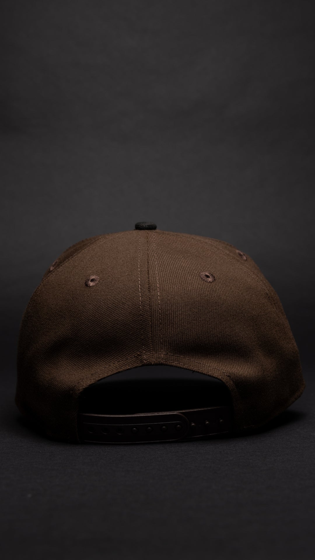 NEW ERA 9FIFTY A-FRAME BROWN/BLACK LOS ANGELES DODGERS W/ RED HEART + 100TH ANNIVERSARY SIDE PATCH
