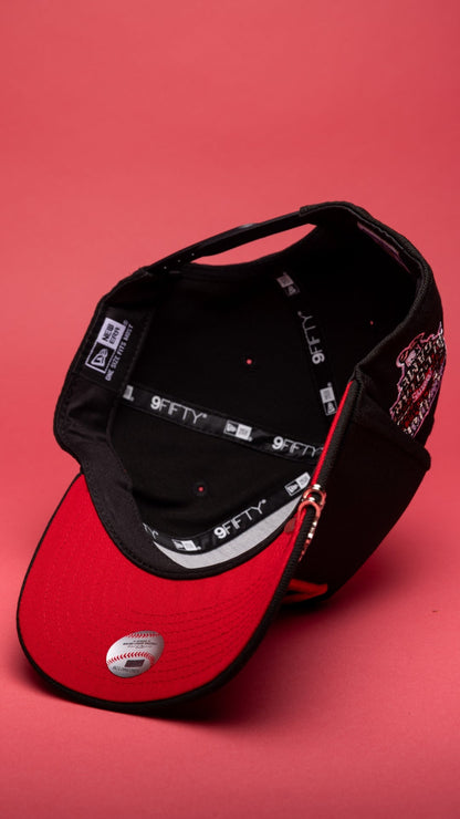 NEW ERA 9FIFTY A-FRAME BLACK PITTSBURGH PIRATES SNAPBACK W/ ALL STAR GAME SIDE PATCH