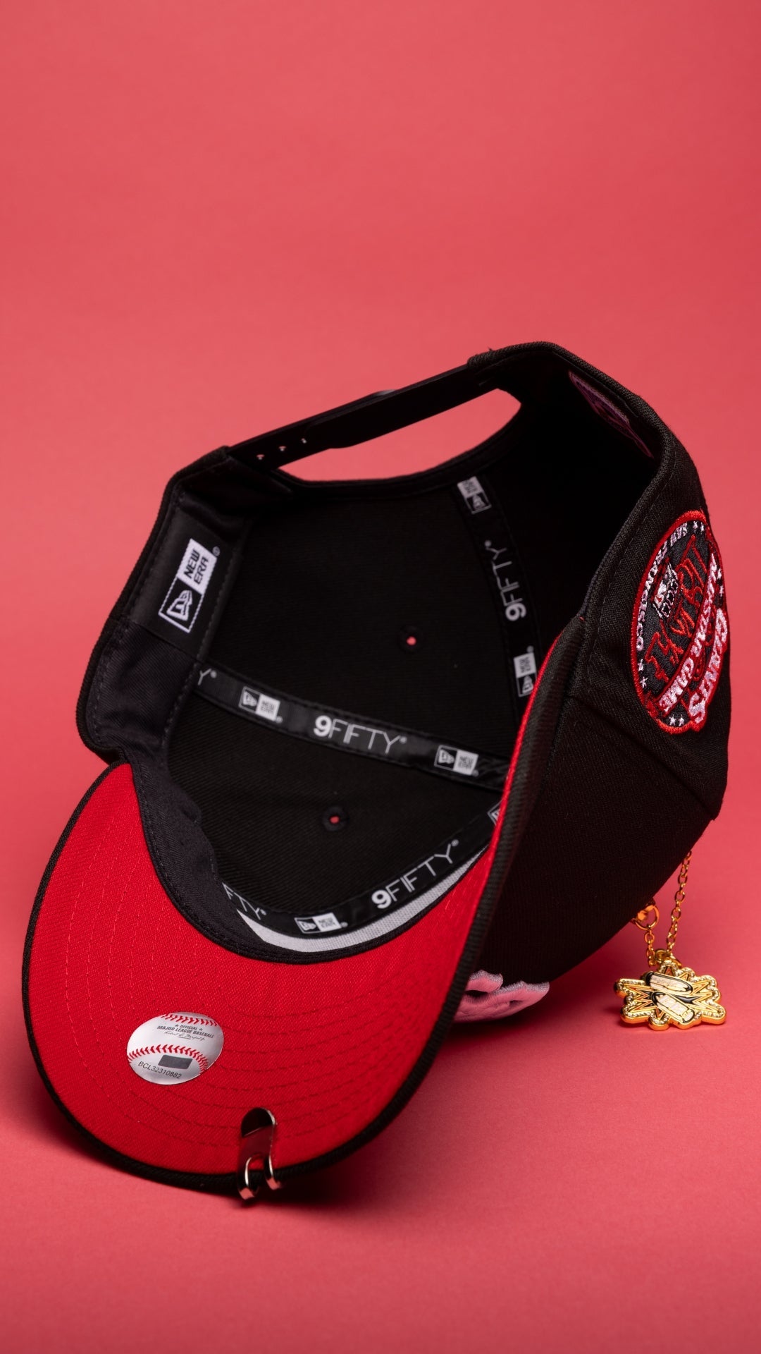 NEW ERA EXCLUSIVE 9FIFTY BLACK SAN FRANCISCO GIANTS SNAPBACK W/ 1984 ALL STAR GAME SIDE PATCH