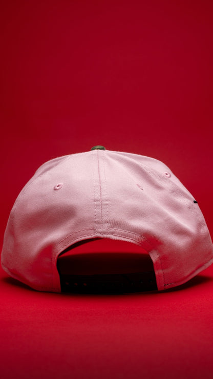 NEW ERA 9FIFTY A-FRAME PINK/REALTREE LOS ANGELES DODGERS "HEAVENLY CITY" W/ SHOHEI OHTANI 50-50 CLUB SIDE PATCH