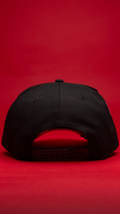 NEW ERA 9FIFTY A-FRAME BLACK ARIZONA DIAMONDBACKS SNAPBACK W/ 1998 INAUGURAL SEASON SIDE PATCH
