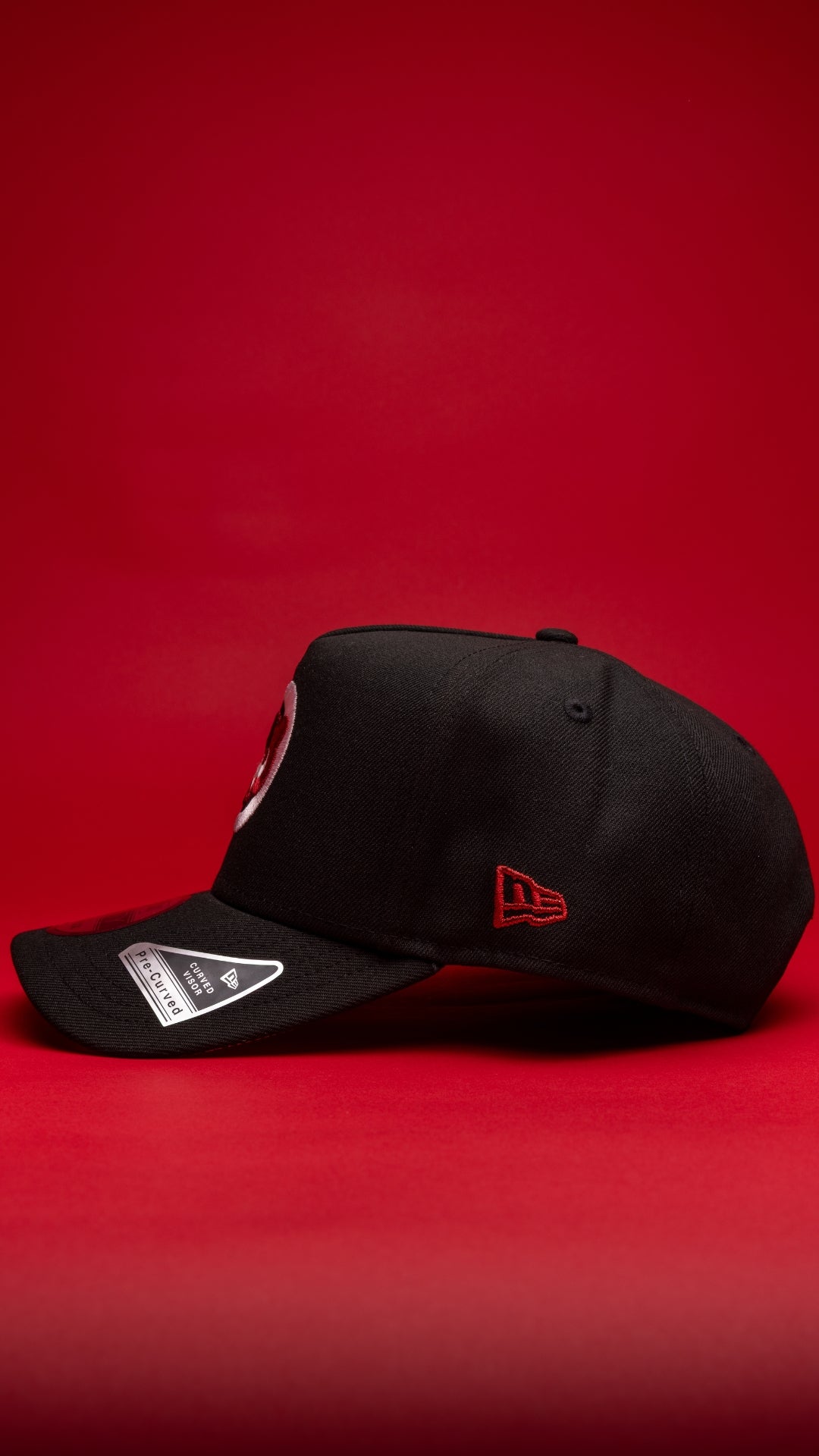 NEW ERA 9FIFTY A-FRAME BLACK CHICAGO CUBS SNAPBACK W/ 1990 ALL STAR GAME SIDE PATCH