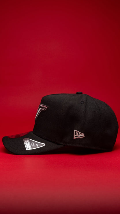 NEW ERA 9FIFTY A-FRAME BLACK TORONTO BLUE JAYS SNAPBACK W/ 30TH ANNIVERSARY SIDE PATCH
