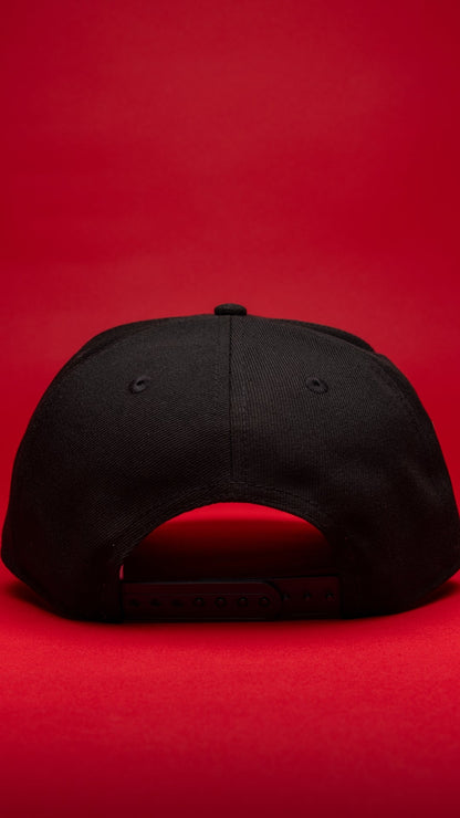 NEW ERA 9FIFTY A-FRAME BLACK COLORADO ROCKIES SNAPBACK W/ 25TH ANNIVERSARY SIDE PATCH