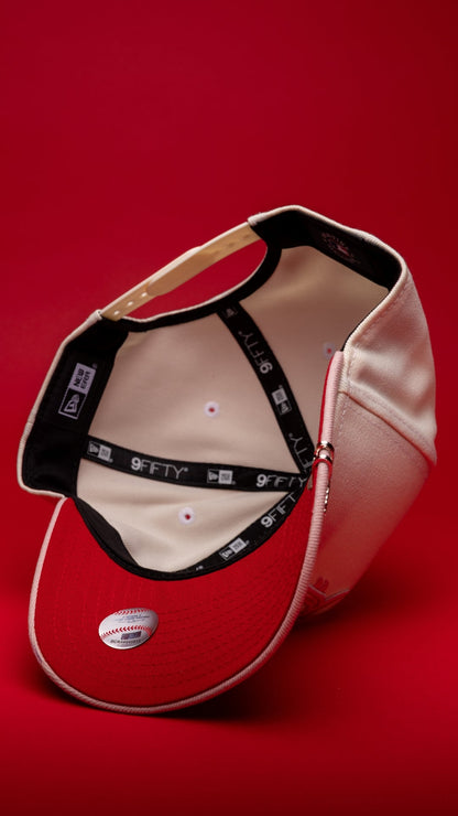 NEW ERA 9FIFTY A-FRAME CHROME/PINK DETROIT TIGERS TWO TONE SNAPBACK