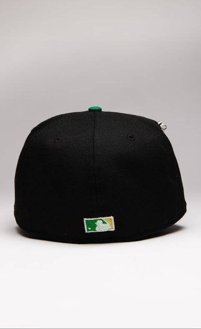 NEW ERA EXCLUSIVE 59FIFTY BLACK/PURPLE SAN FRANCISCO GIANTS W/ ALL STAR WEEK SIDE PATCH