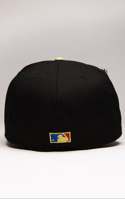 NEW ERA EXCLUSIVE 59FIFTY BLACK/NAVY SAN FRANCISCO GIANTS W/ ALL STAR WEEK SIDE PATCH