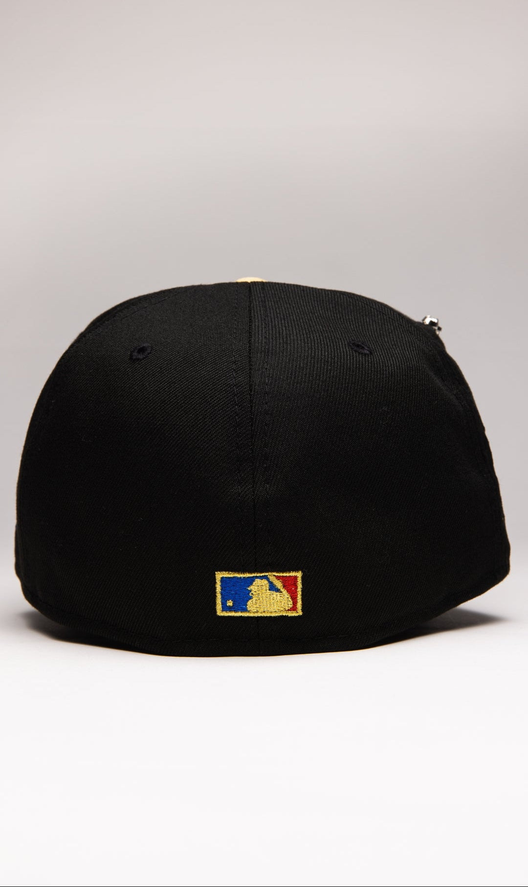 NEW ERA EXCLUSIVE 59FIFTY BLACK/NAVY NEW YORK YANKEES W/ WORLD CHAMPIONS SIDE PATCH