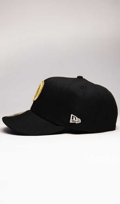 NEW ERA EXCLUSIVE 59FIFTY BLACK LOS ANGELES DODGERS W/ WORLD SERIES CHAMPIONS SIDE PATCH