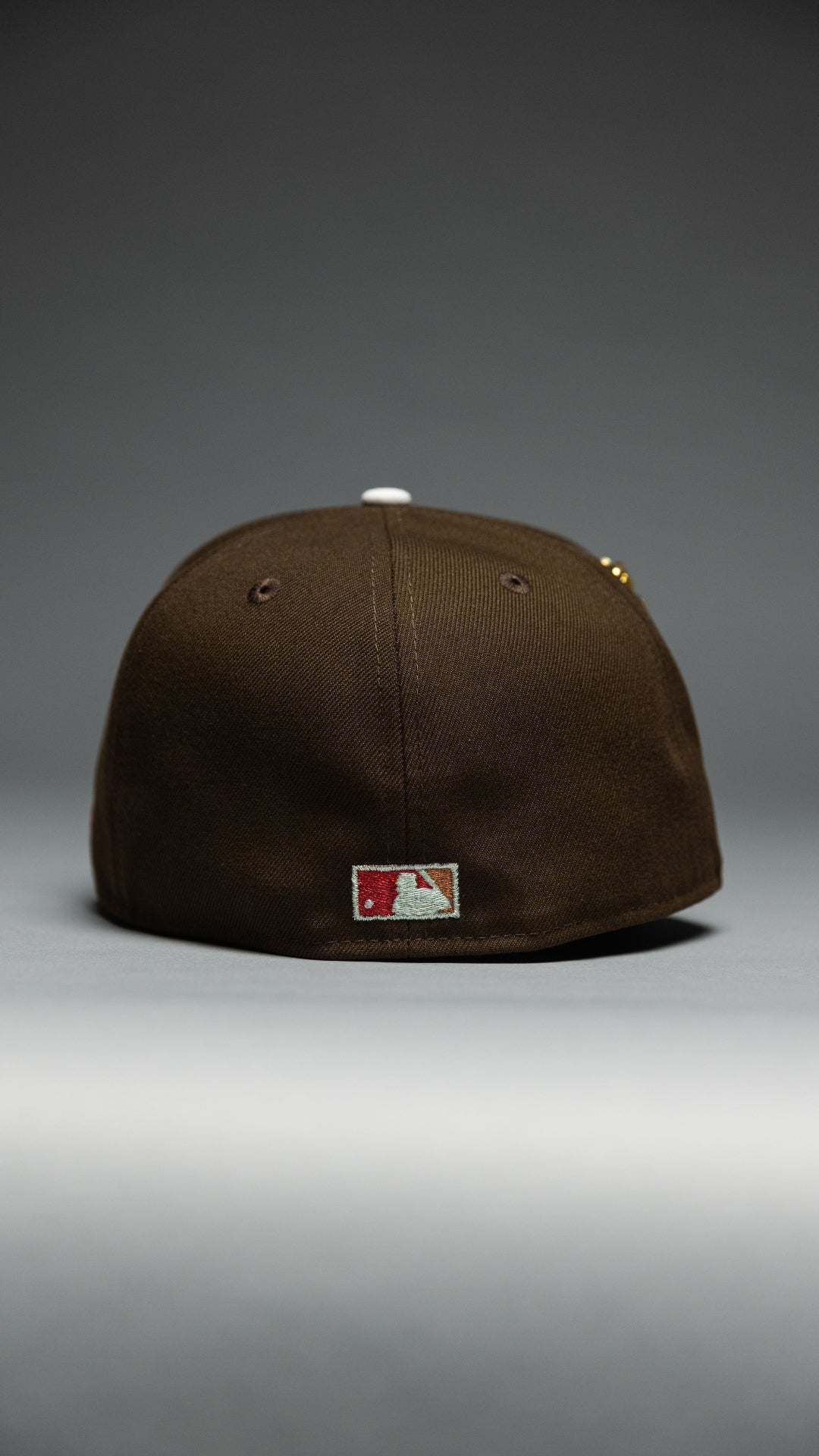 NEW ERA EXCLUSIVE 59FIFTY BROWN LOS ANGELES DODGERS W/ BURNT ROSES + 1981 WORLD SERIES SIDE PATCH